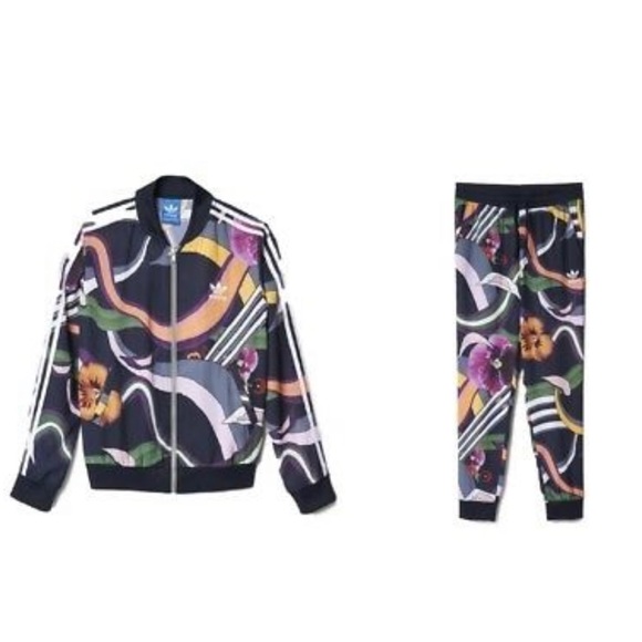adidas joggers and jacket
